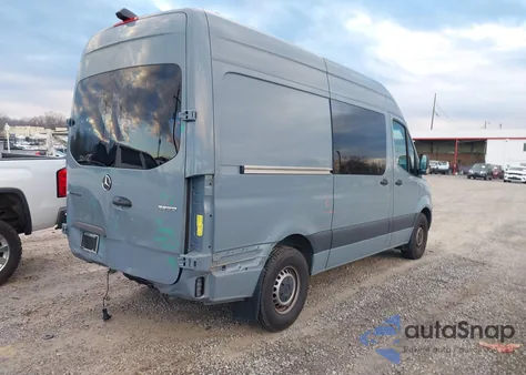 2024 Mercedes-Benz Sprinter 2500 Standard Roof 4-Cyl Diesel Ho from USA, damaged, VIN W1W4NBHY2RP667170